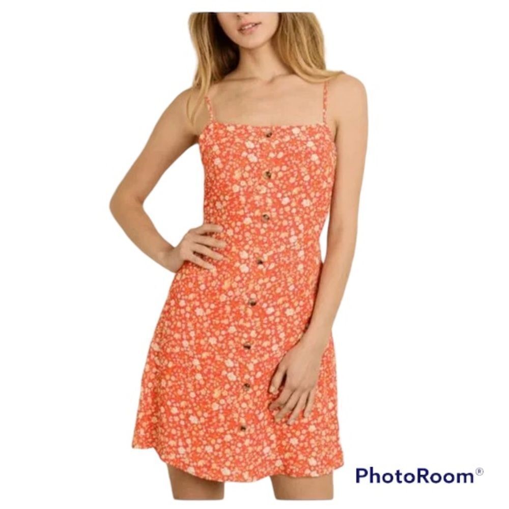 ✨ DRESS FORUM Button Down Flower Dress✨ - Picture 7 of 8